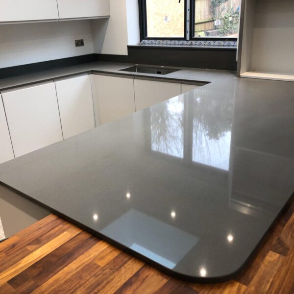 Grey Quartz Kitchen