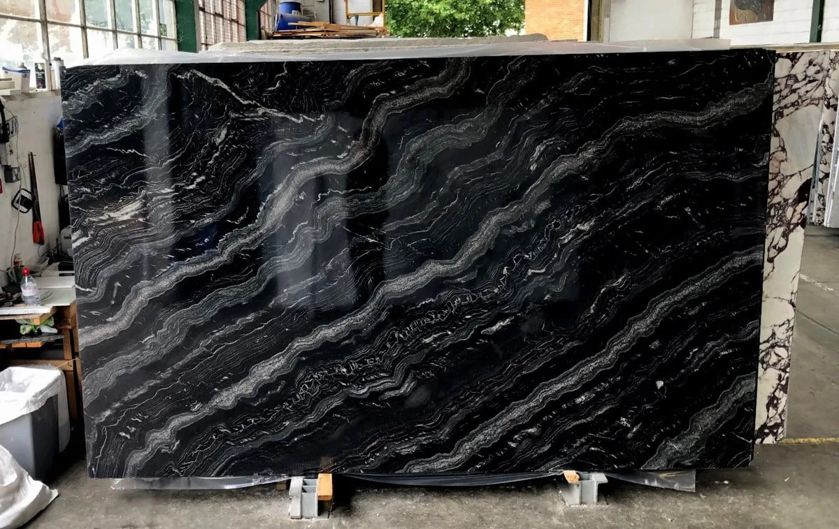 Black Agata Full Slab